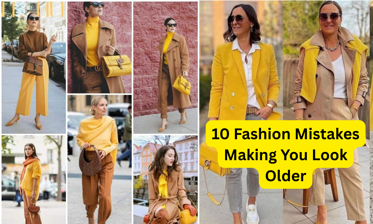 10 Fashion Mistakes Making You Look Older
