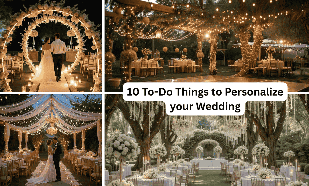 10 To-Do Things to Personalize your Wedding