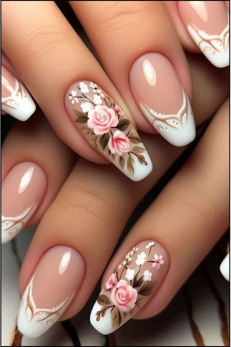 50 Summer Nail Art Designs for Fresh & Floral Looks