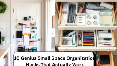 10 Genius Small Space Organization Hacks That Actually Work