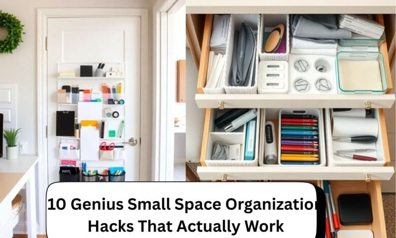 10 Genius Small Space Organization Hacks That Actually Work