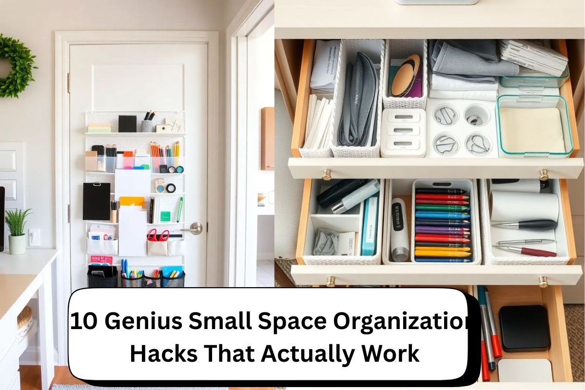 10 Genius Small Space Organization Hacks That Actually Work