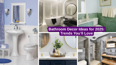 Bathroom Decor Ideas for 2025: Trends You’ll Love