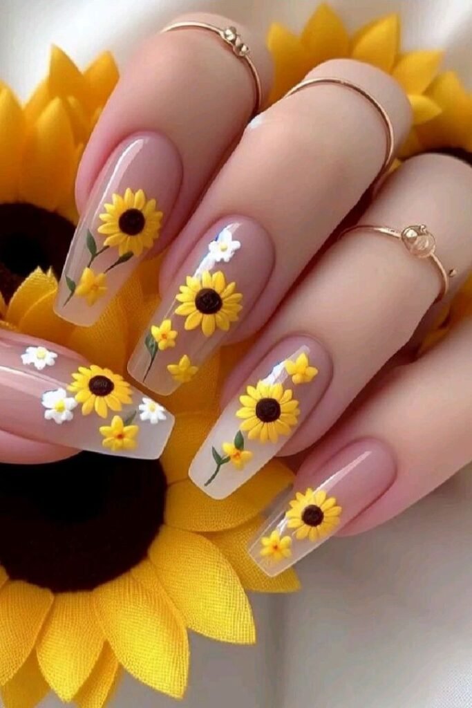 50 Summer Nail Art Designs for Fresh & Floral Looks